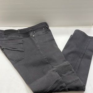 X-ray casual jean material pants, dark gray size 34×30